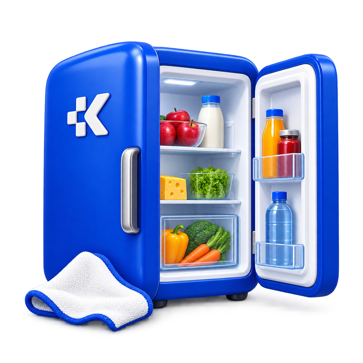 One fridge