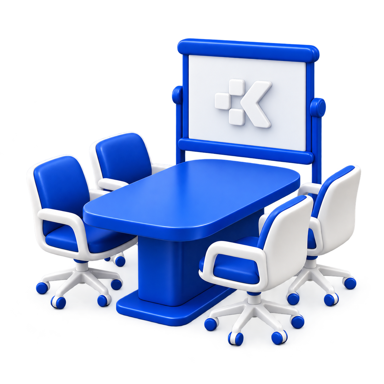 One meeting room